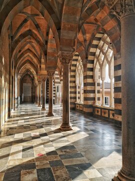 access arches to the Amalfi Cathedral