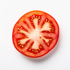 Tomatoes juicy slices