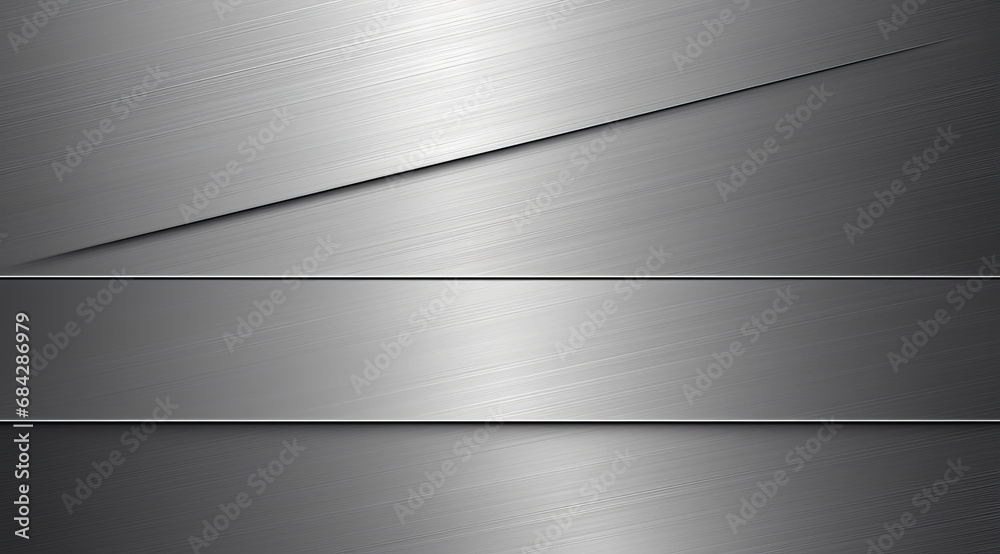 Wall mural crossed lines on a matte metal surface creating a geometric pattern.