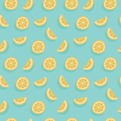 hand drawn lemon illustration, slice of lemons, seamless slice fruit, fresh lemon background, a seamless representation of sliced fruit