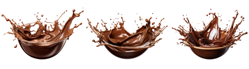 Foto op Plexiglas Melted chocolate © Kepler