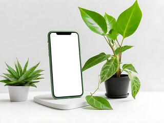 realistic high quality smartphone mockup with isolated background smart phone mockup