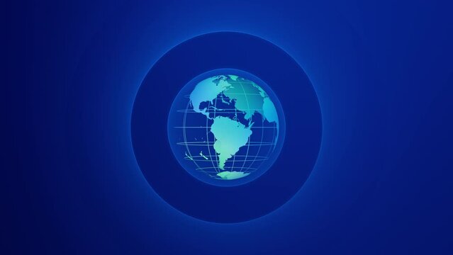 worldwide space graphic earth background blue