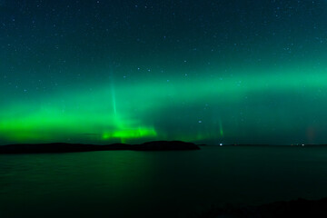 Naklejka premium Nordlichter Lofoten