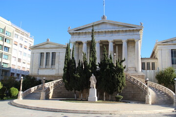 Obraz premium Biblioteca Nacional de Atenas