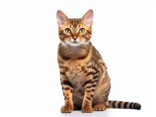Obraz premium Lukoi Cat Studio Shot Isolated on Clear Background, Generative AI