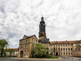 City Palace or city castle at Weimar, Thuringia, Germany. Now it is an art museum.