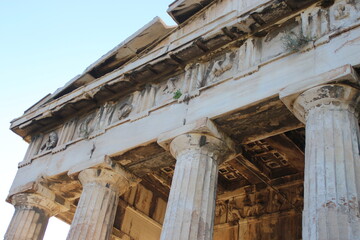 Fototapeta premium agora antigua de atenas