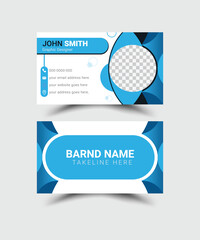 Modern and imaginative business card template