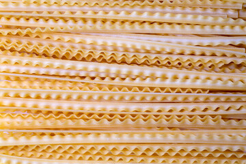 Mafaldine, also known as reginette (Italian for little queens) or simply mafalda or mafalde, is a type of ribbon-shaped pasta.