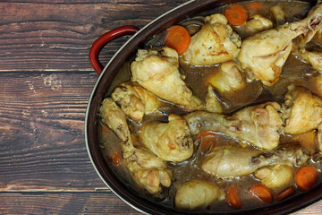 chicken drumstick casserole