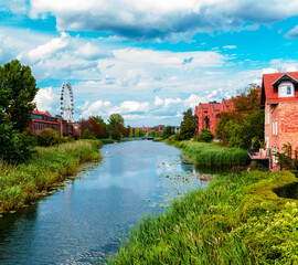 river in Gdańsk