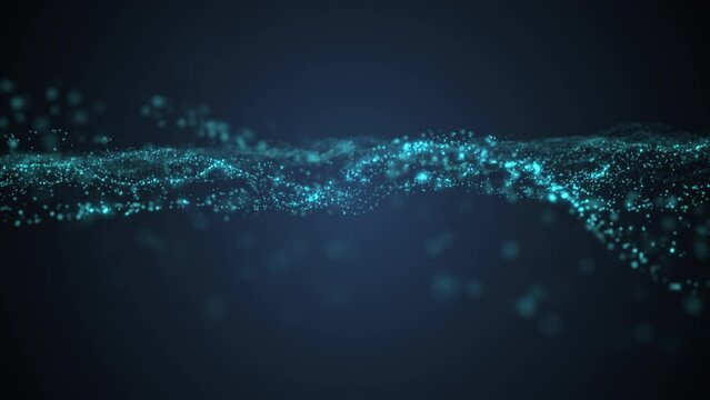 A mesmerizing abstract background featuring cinematic particles. The dynamic composition makes it perfect for advertising, promotions, or creative design projects.