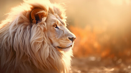 Obraz premium portrait of a lion