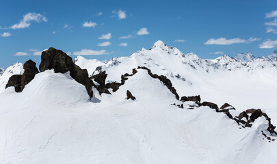 View of Mount Elbrus