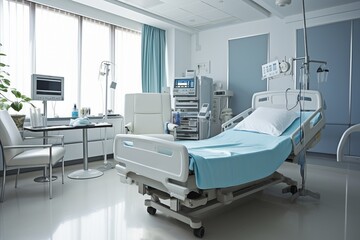 Premium Hospital Suite. Contemporary and Sanitized Room for Optimal Healthcare Experience
