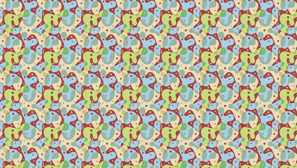 Fototapeta na wymiar Pattern design new design pattern wallpaper