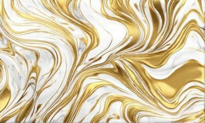 Luxury white golden marble texture background. Panoramic Marbling Texture Design for Banner, Wallpaper, Headlines, Website, Design Template