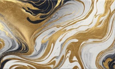 Luxury white golden marble texture background. Panoramic Marbling Texture Design for Banner, Wallpaper, Headlines, Website, Design Template