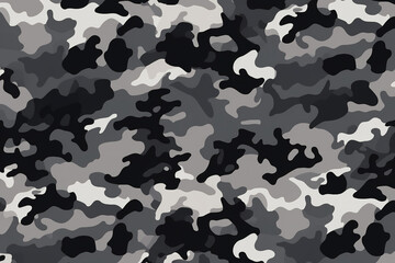 Charcoal army camo pattern