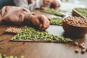 Idea for children's sensory creativity at home