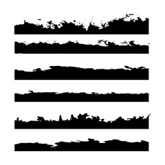 set of grunge banners