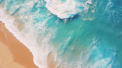 Drone Photo of Beautiful Beach and Sea
