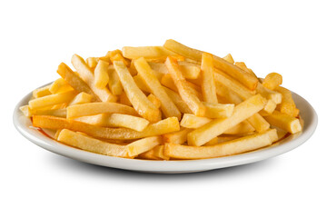 potato, food, chips, snack, fried, french, fries, meal, french fries, fast, white, isolated, lunch,...