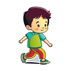 child walking