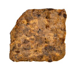 African Black Soap on a transparent background 