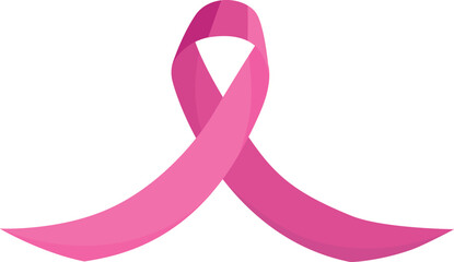 pink ribbon. Breast cancer.