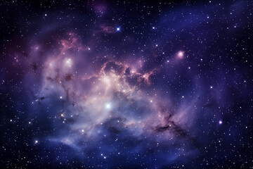 Obraz premium Outer Space Stars Galaxies and Nebula