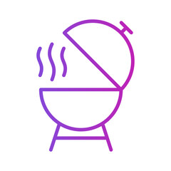 Grill icon, Barbeque Icon Vector Design