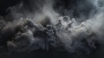 Smoke boom wallpaper  - obrazy, fototapety, plakaty