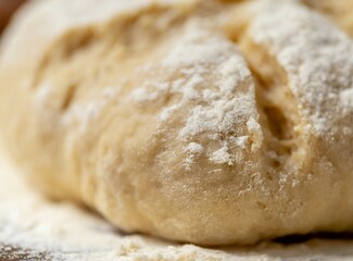 Isolated bread bun, baking concept, white background