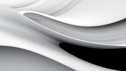 Abstract 3D Modern Black and White Background [300DPI]