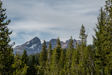 Broken Top, Cascade Mountain Range, Central Oregon, Deschutes National Forest 