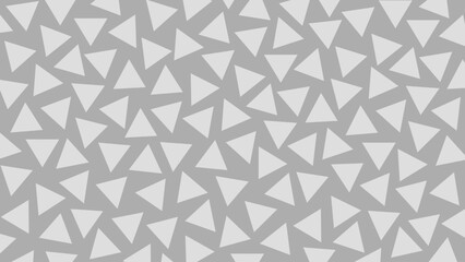 Grey seamless geometric triangle pattern