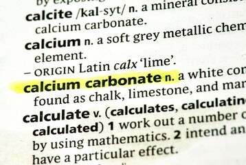 calcium carbonate