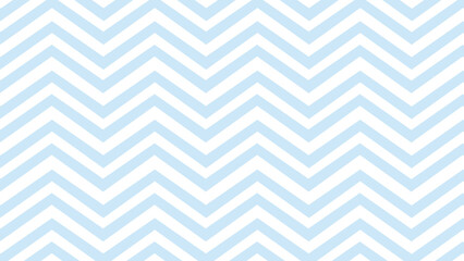 Blue and white zigzag wave geometric background - obrazy, fototapety, plakaty