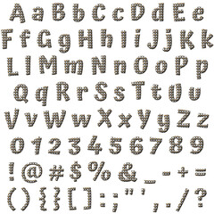 Decorative Alphabet and Numbers Set