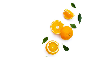 Fresh orange fruit, high vitamin c