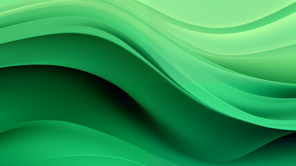 Abstract green lines digital background. Wallpaper illustration.