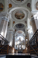 Katholische Stadtpfarrkirche St. Mang, Bayern, Deutschland, Füssen