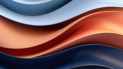 Abstract stripes and waves with various shades