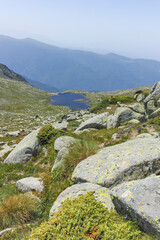 Landscape of Rila Mountain near Kalin peak, Bulgaria