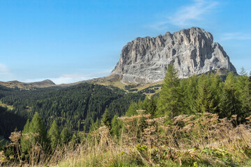 Fototapeta na wymiar Langkofel, Südtirol, Italien