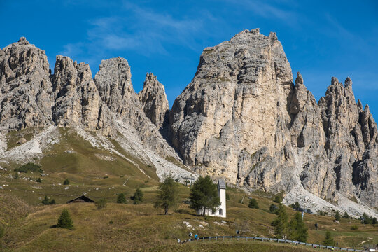 Die Cirspitzen am Gr&ouml;dner Joch, S&uuml;dtirol