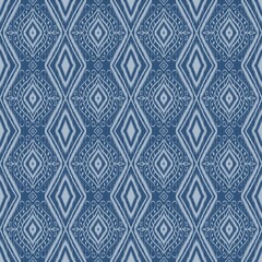 Seamless ethnic design, ikat art. beautiful hand drawn Design for textile and printing