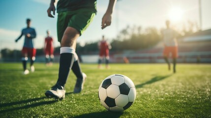 Soccer Match Day Energy. Generative ai